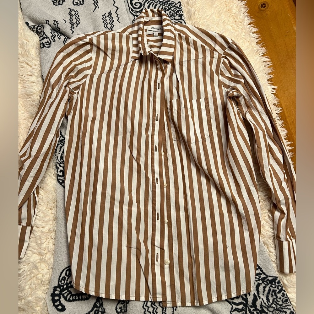 Madewell oversized button down